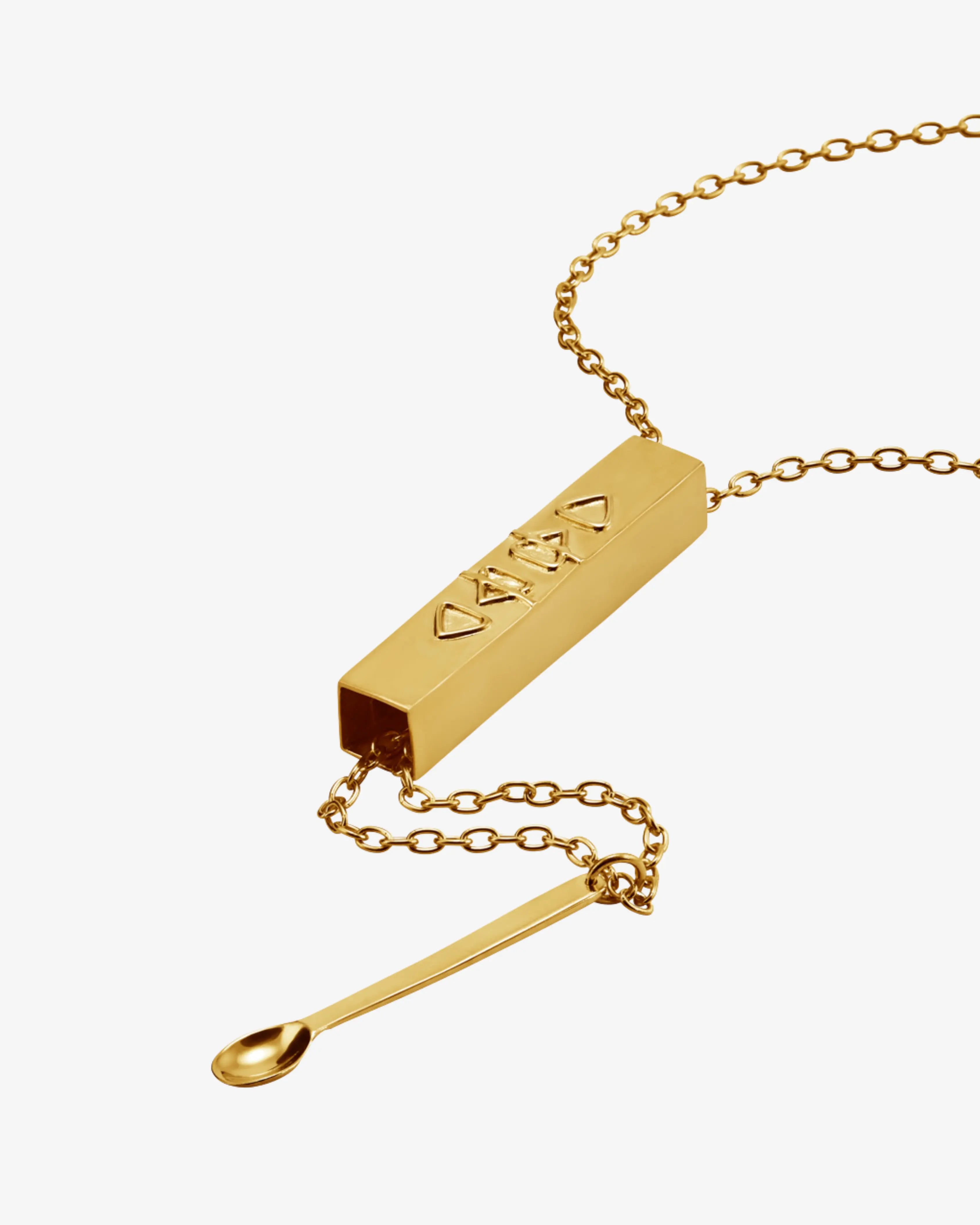 Elements Spoon Necklace - Gold AUMI