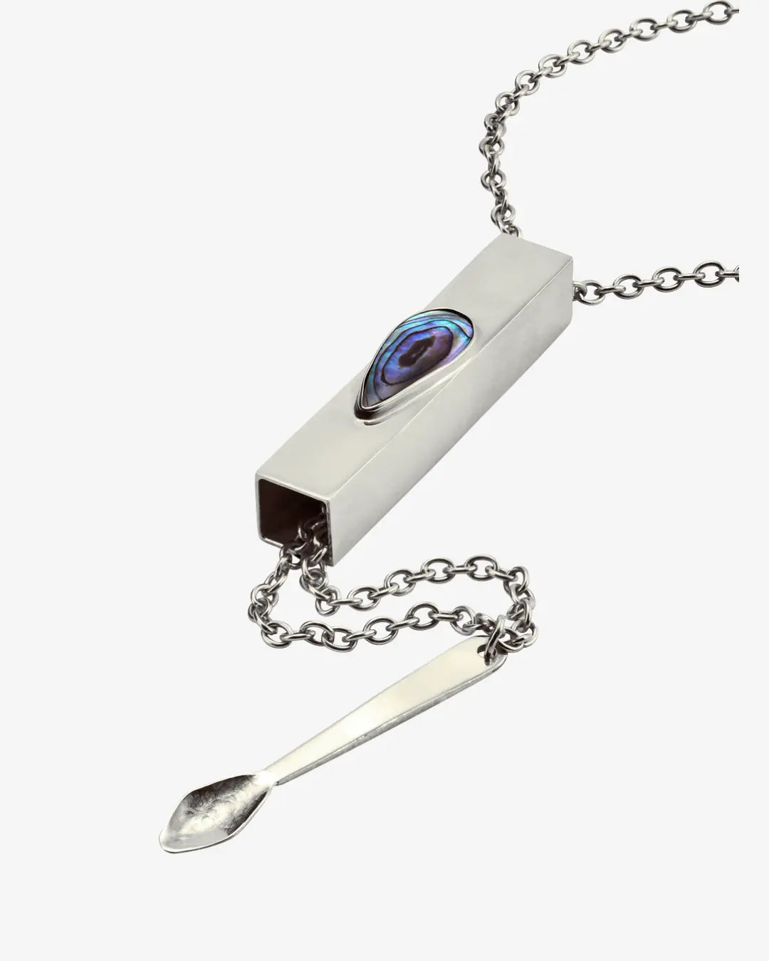 Shell Spoon Necklace - Silver AUMI