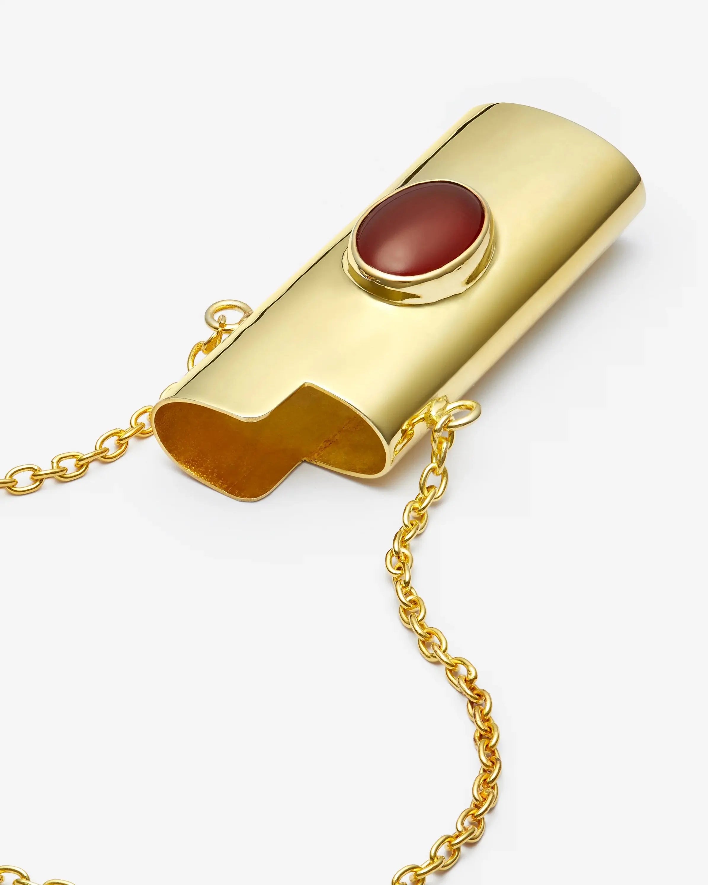 Garnet Lighter Necklace AUMI