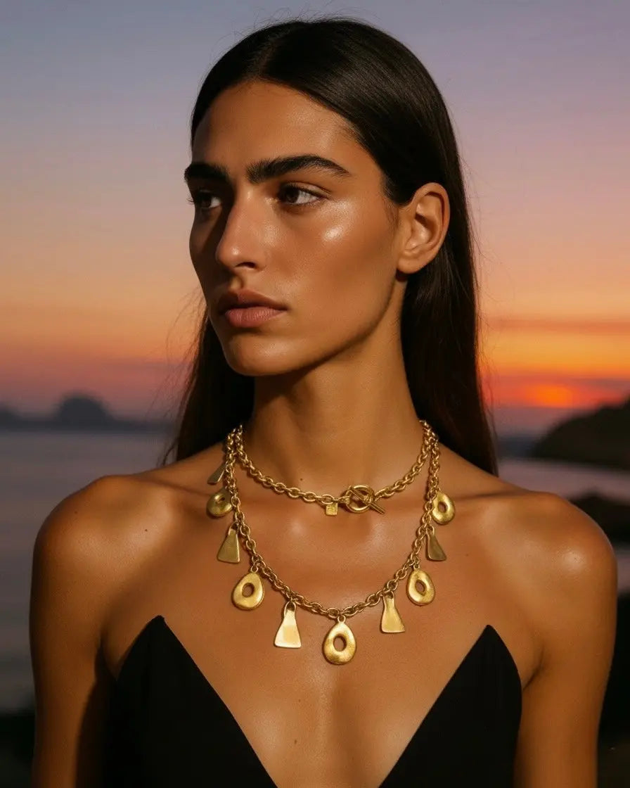 Vintage Charm Necklace AUMI