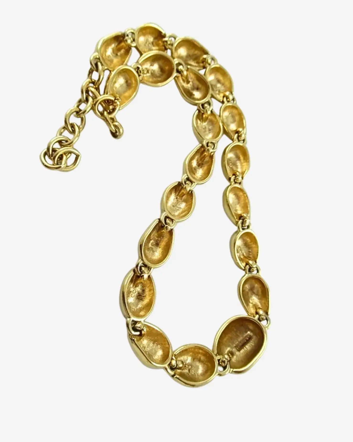 Vintage Bean Link Necklace AUMI