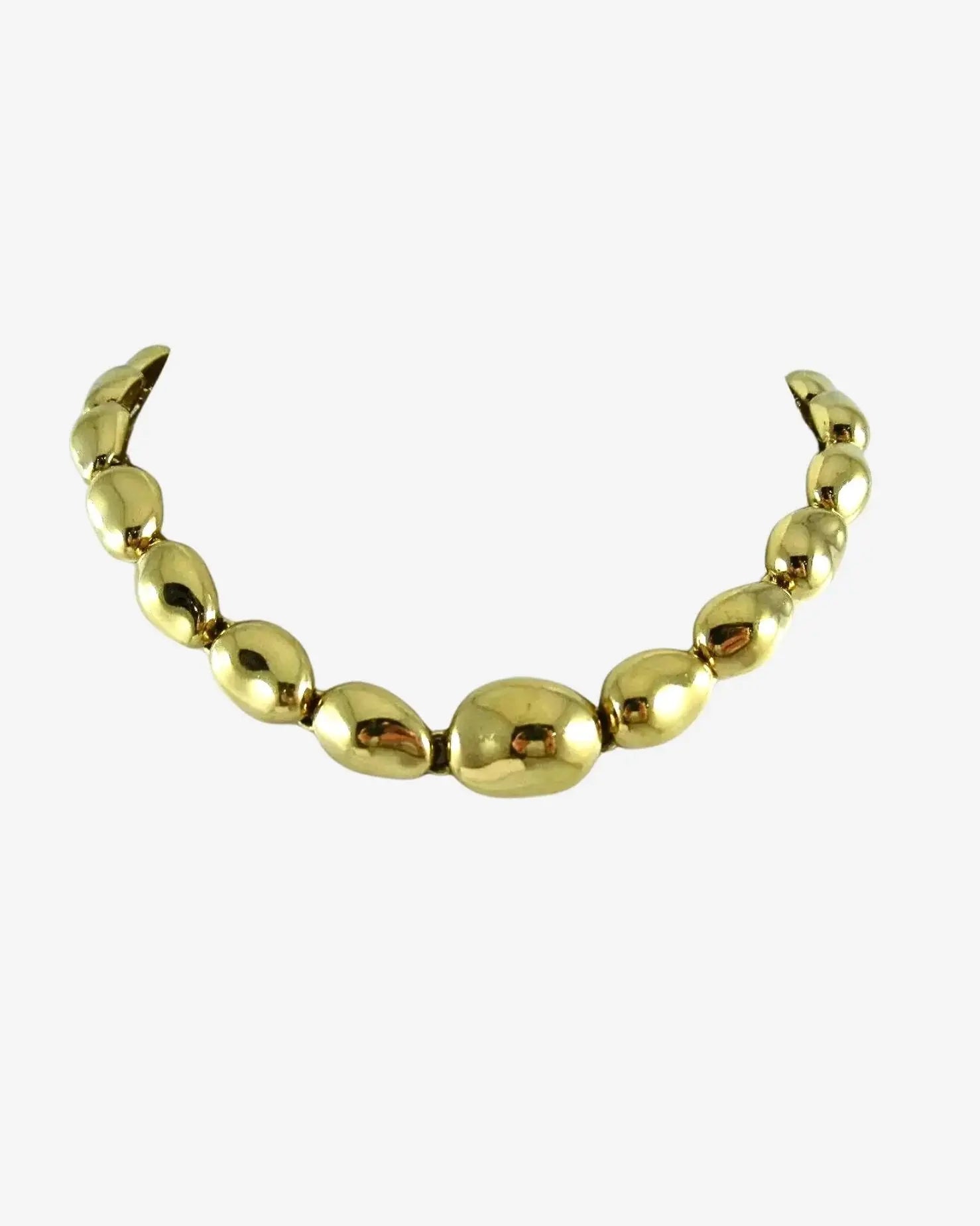 Vintage Bean Link Necklace AUMI