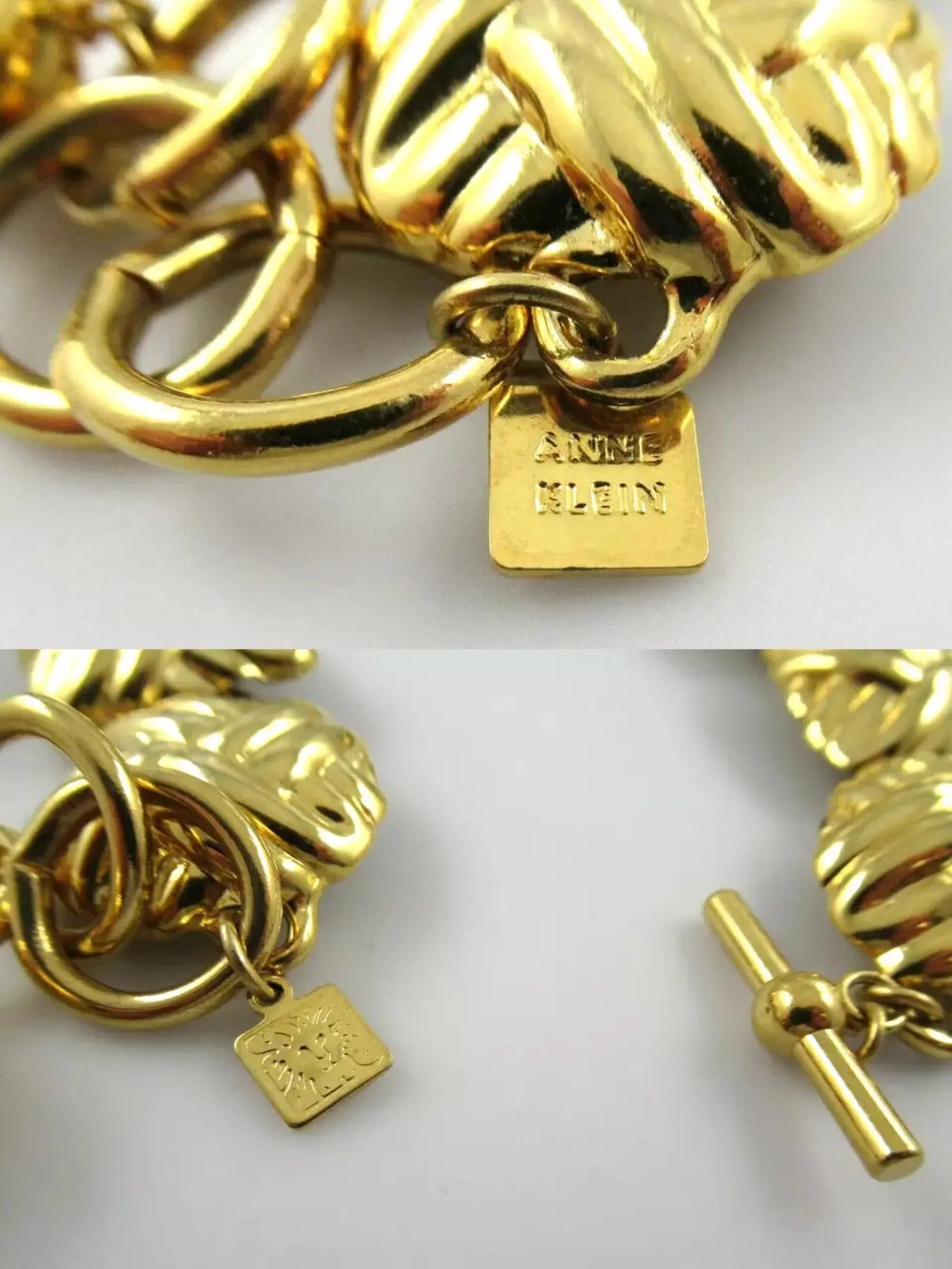 Vintage Square Link Necklace AUMI