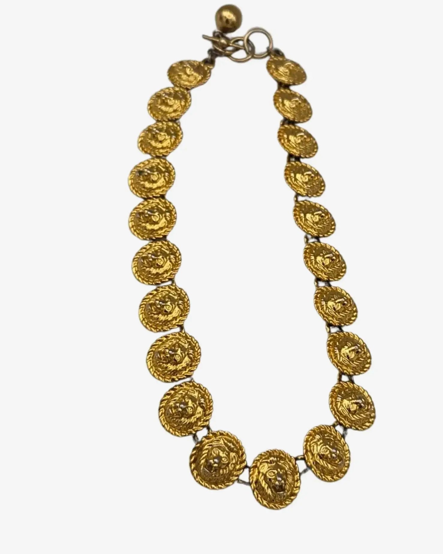 Vintage Lion Head Necklace AUMI
