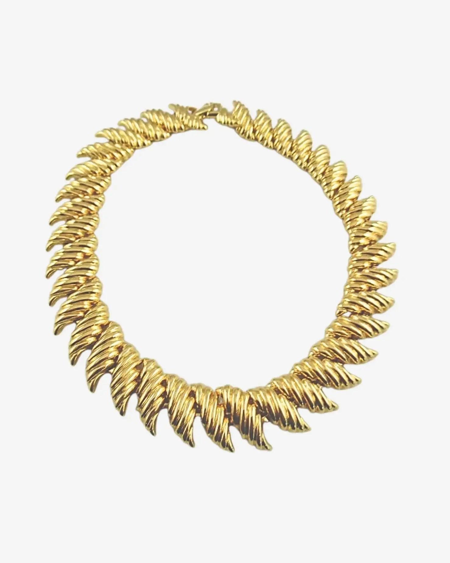 Vintage Spiral Chain Necklace AUMI