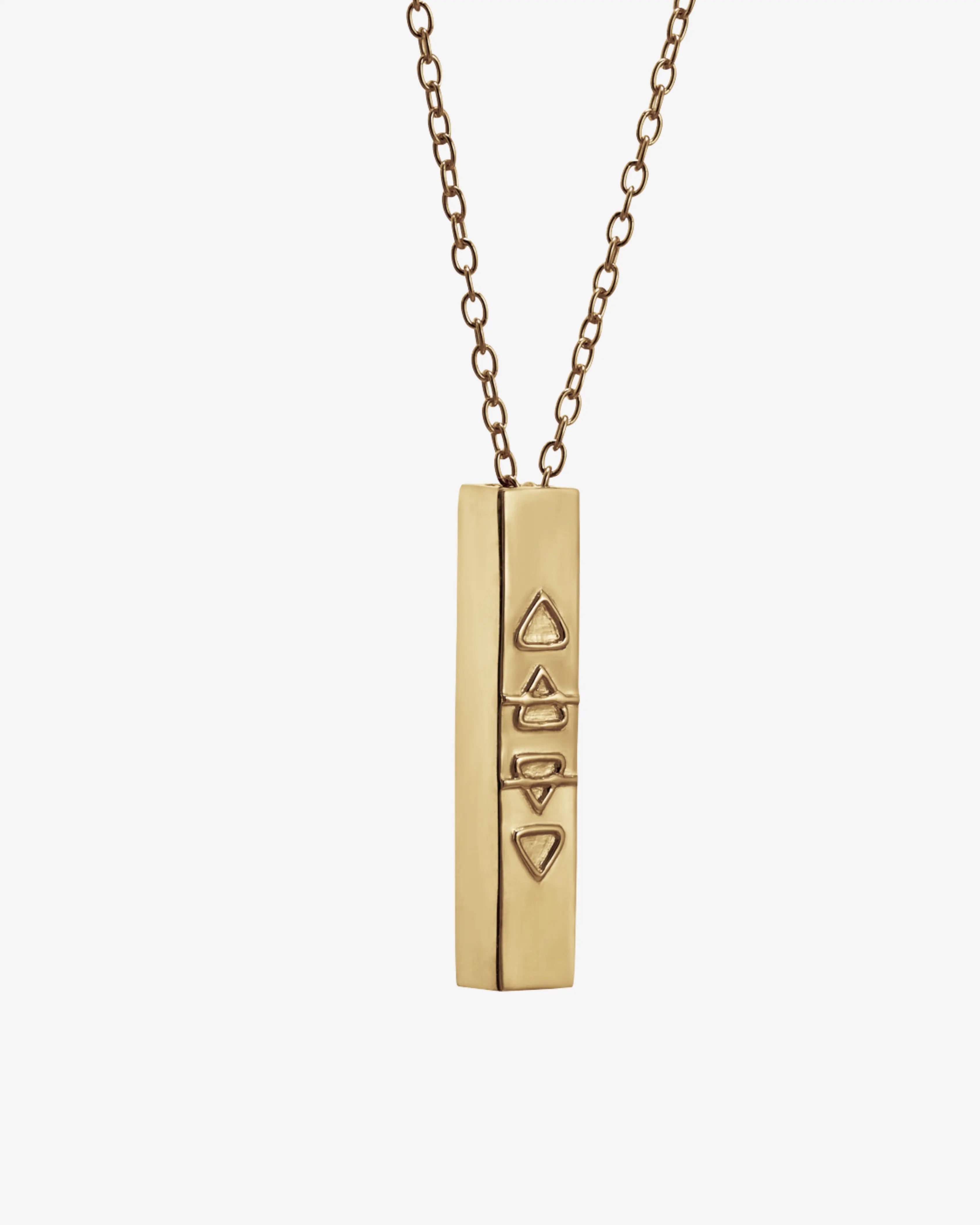 Elements Spoon Necklace - Brass AUMI