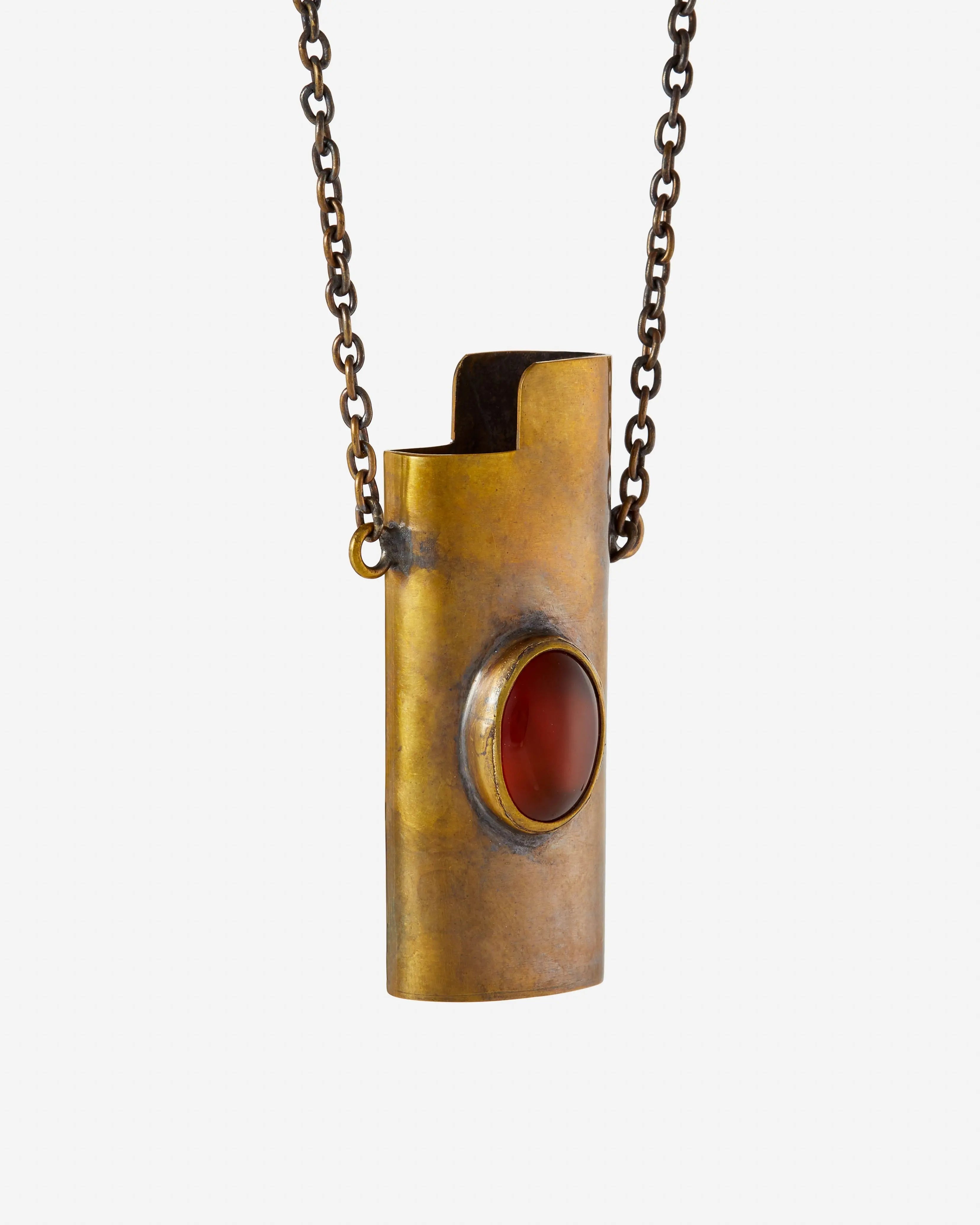 Garnet Lighter Necklace AUMI