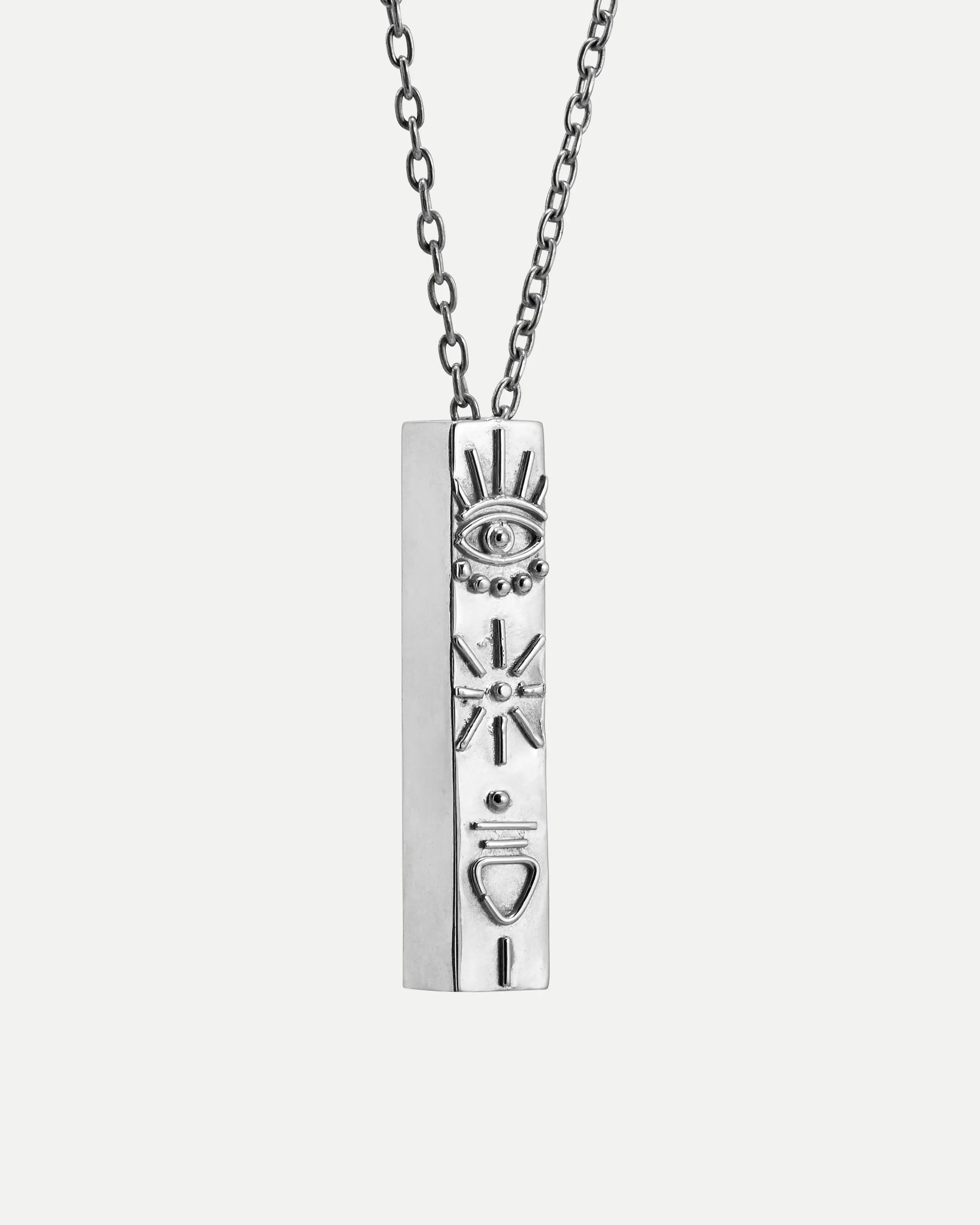 Eye Shovel Necklace - Silver AUMI