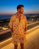 Mosaic Shirt & Short Set AUMI