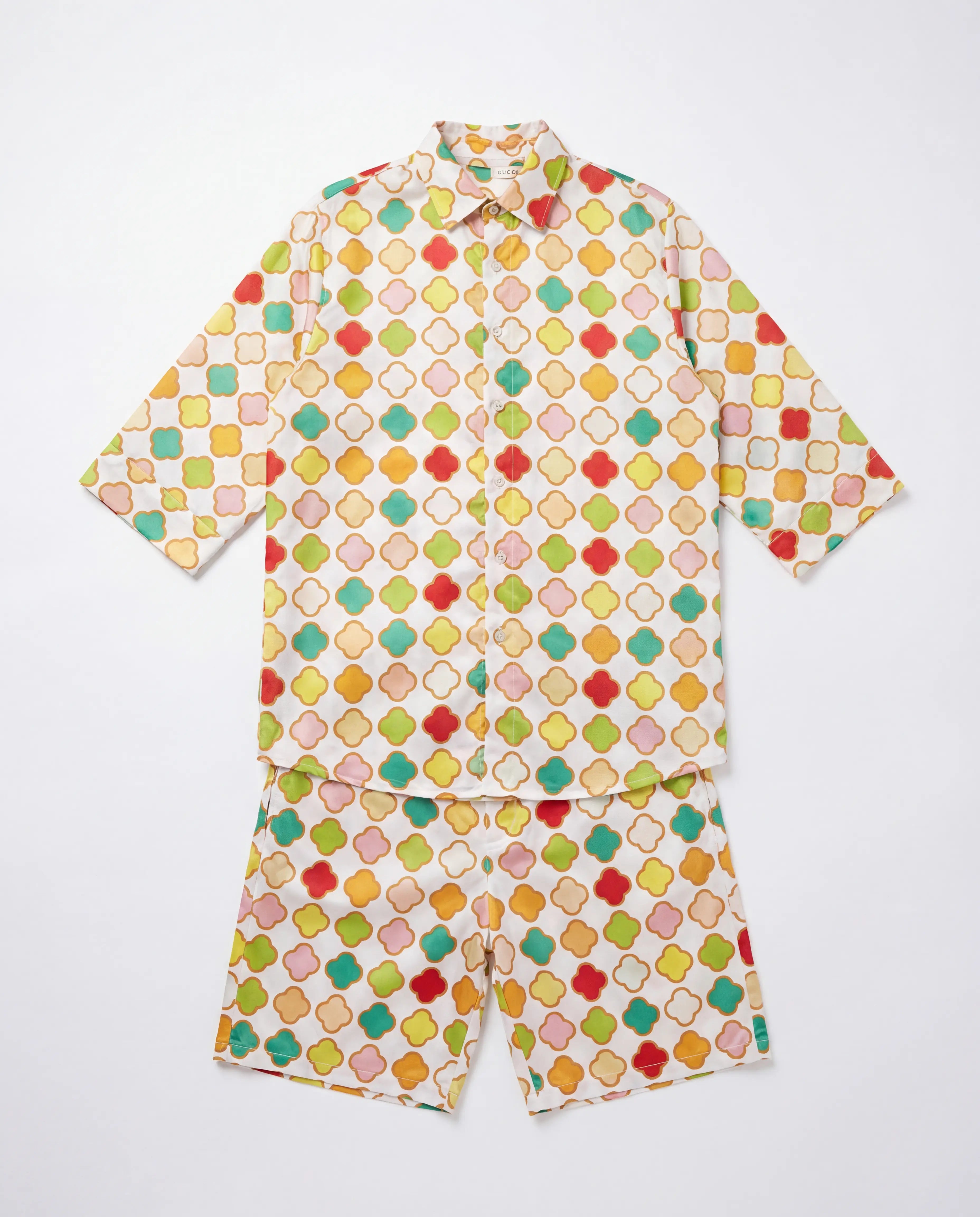 Mosaic Shirt & Short Set AUMI