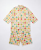 Mosaic Shirt & Short Set AUMI