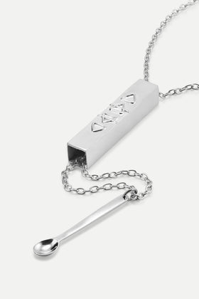 Elements Spoon Necklace - Silver